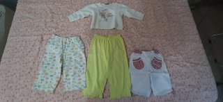 10 vestiti bambina misti