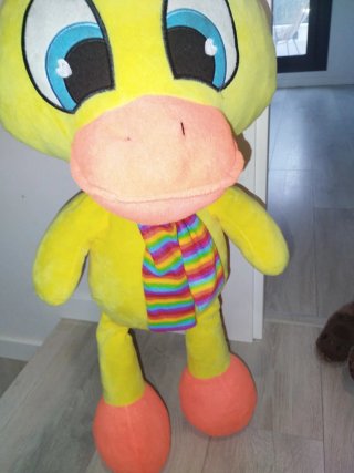 Peluche Pato Amarillo Grande