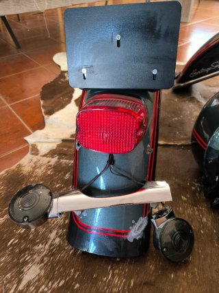 Depósito e guarda-lamas Harley