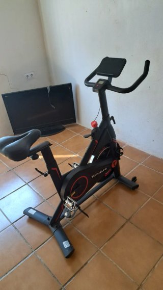 Bicicleta Estática Toputure 15kg Volante