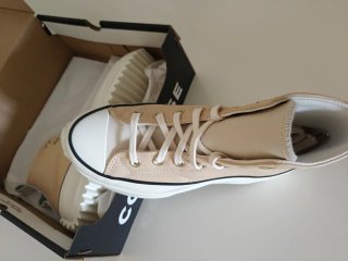 Converse Run Star Hike Hi Plataforma Talla 38