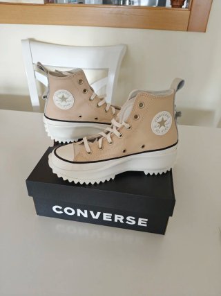 Converse Run Star Hike Hi Plataforma Talla 38