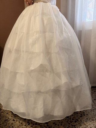 Cancán Fallera Blanco