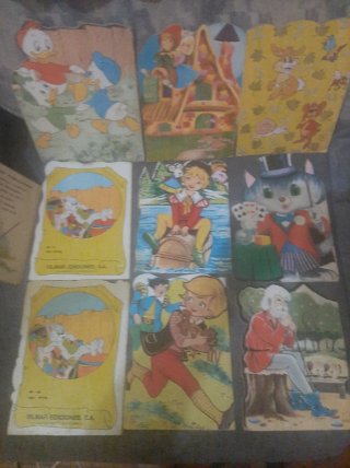 Cuentos infantiles troquelados antiguos