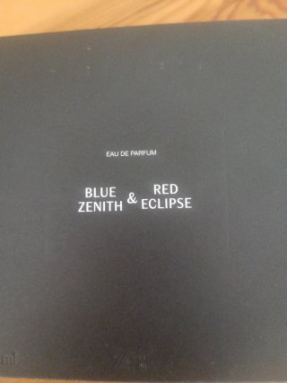 Pack " BLUE ZENITH & RED ECLIPSE" ZARA 2× 100 ML.
