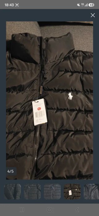 Chaqueta Polo Ralph Lauren Negra