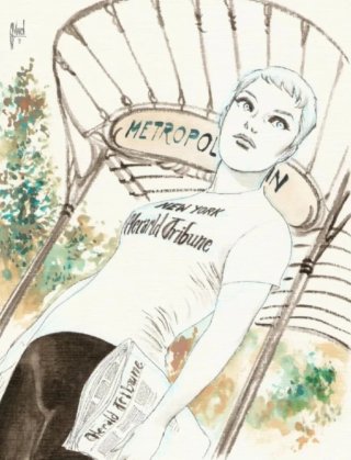 Original Guillem March Jean Seberg.
