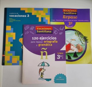 Cuadernos de Vacaciones y Repaso - 3º Primaria