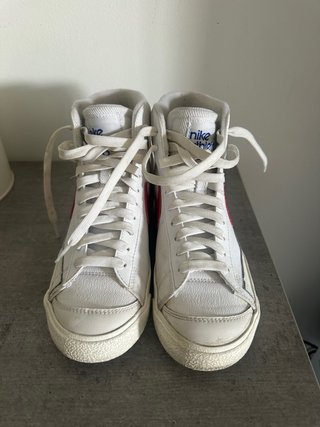 Nike Blazer Zapatillas Blancas y Rojas