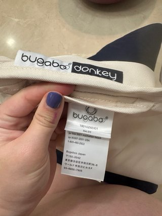 Cubrepies Bugaboo Donkey Beige claro