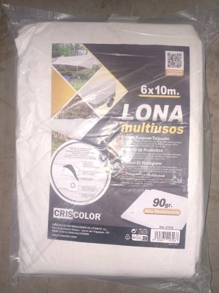 Lona Multiusos Criscolor 6x10m