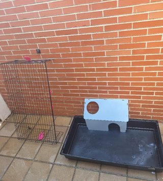 Jaula grande para conejo o cobaya