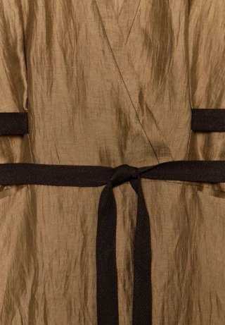 Vestido Túnica mezcla Lino Zara