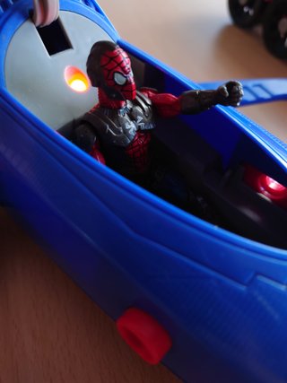Vehículo Convertible Spider-Man Mattel