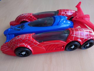 Vehículo Convertible Spider-Man Mattel