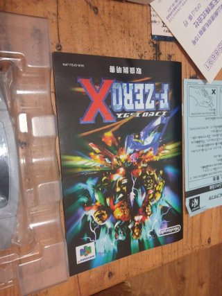 F-Zero X Nintendo 64 Juego Completo