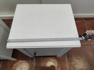 2 Mesitas de noche IKEA Hemnes blancas