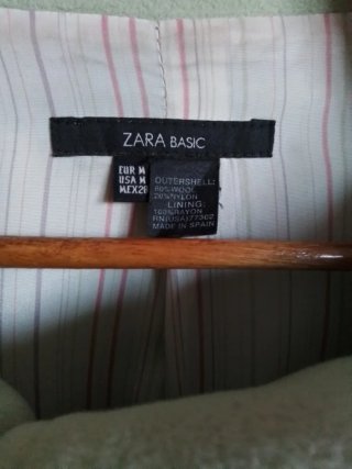 Chaquetón "Zara" verde, cómodo, versátil, original