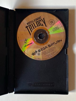 Mortal Kombat Trilogy Sega Saturn Edicion PAL