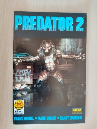 Cómic Predator y Predator 2