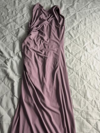 Vestido Malva Zara Talla M
