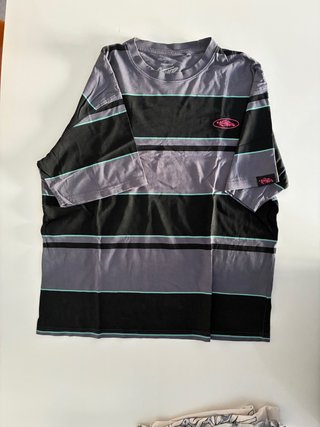 Camiseta Pull&Bear Rayas Baggy