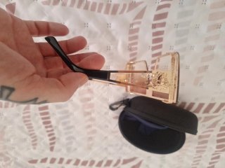 Gafas de Sol Versace Doradas Rosadas