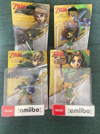 Amiibo Link The Legend of Zelda Pack