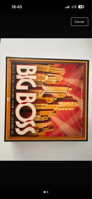Big Boss Juego de Mesa Estrategia