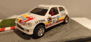 Scalextric SCX Ninco Clio Rally Coche Slot