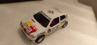 Scalextric SCX Ninco Clio Rally Coche Slot