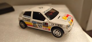 Scalextric SCX Ninco Clio Rally Coche Slot