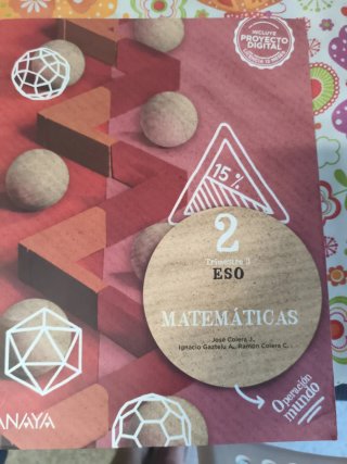 Matemáticas 2o de ESO