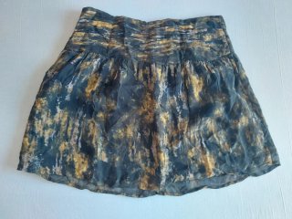 Falda Maison Scotch con cremallera lateral invisib