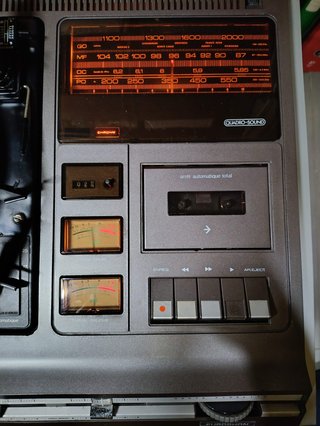 Europhon Quadro-Sound: Giradischi+Radio+Cassette