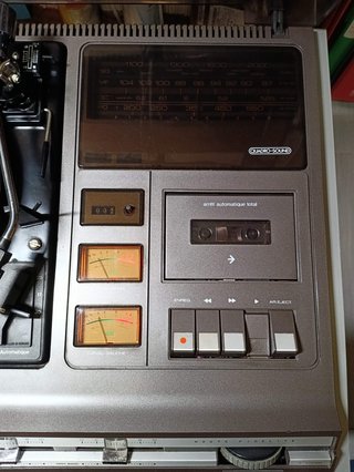 Europhon Quadro-Sound: Giradischi+Radio+Cassette