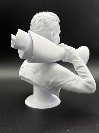 Set 2 statue 3D Messi Ronaldo 17cm