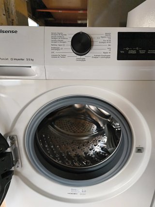 Lavadora secadora Hisense 9 de lavadora 6 de secad
