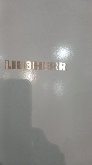 Nevera Liebherr blanca