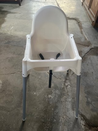 Trona infantil blanca