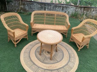 Conjunto Muebles Mimbre Exterior