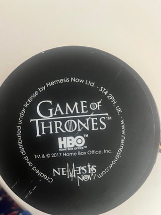 Jarra Juego de Tronos Fire and Blood