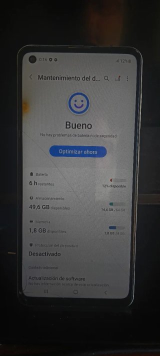 Samsung Galaxy A21S - Funciona Perfecto Leed