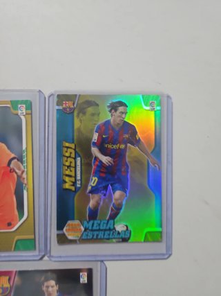 Lote 3 cromos Messi F.C. Barcelona NO SE VENDEN S
