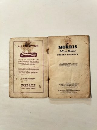 Manual Mini mk1 1963 en Inglés
