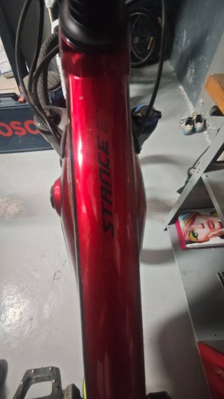 Bicicleta Eléctrica Giant Roja