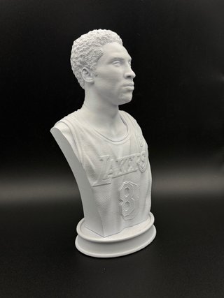 Busto Kobe Bryant 3D Lakers 25cm