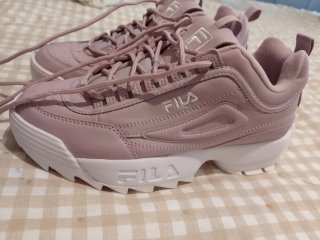 Zapatillas Fila Mujer Rosa y Blanco