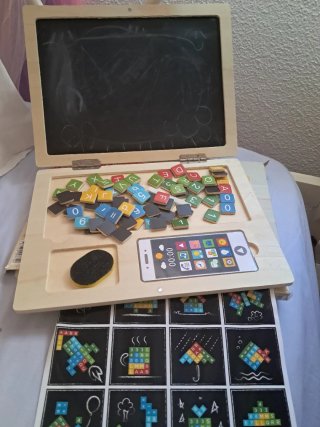 Juego educativo pizarra Play Tive Portátil de made