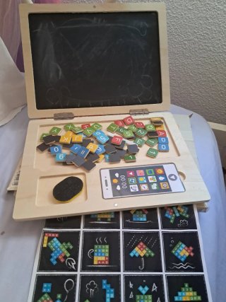 Juego educativo pizarra Play Tive Portátil de made